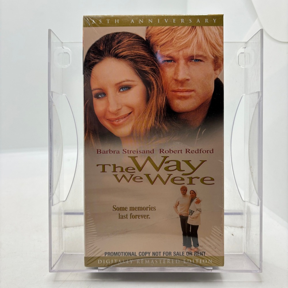 The Way We Were VHS 25th Anniversary Promo Barbra Streisand Redford Sealed